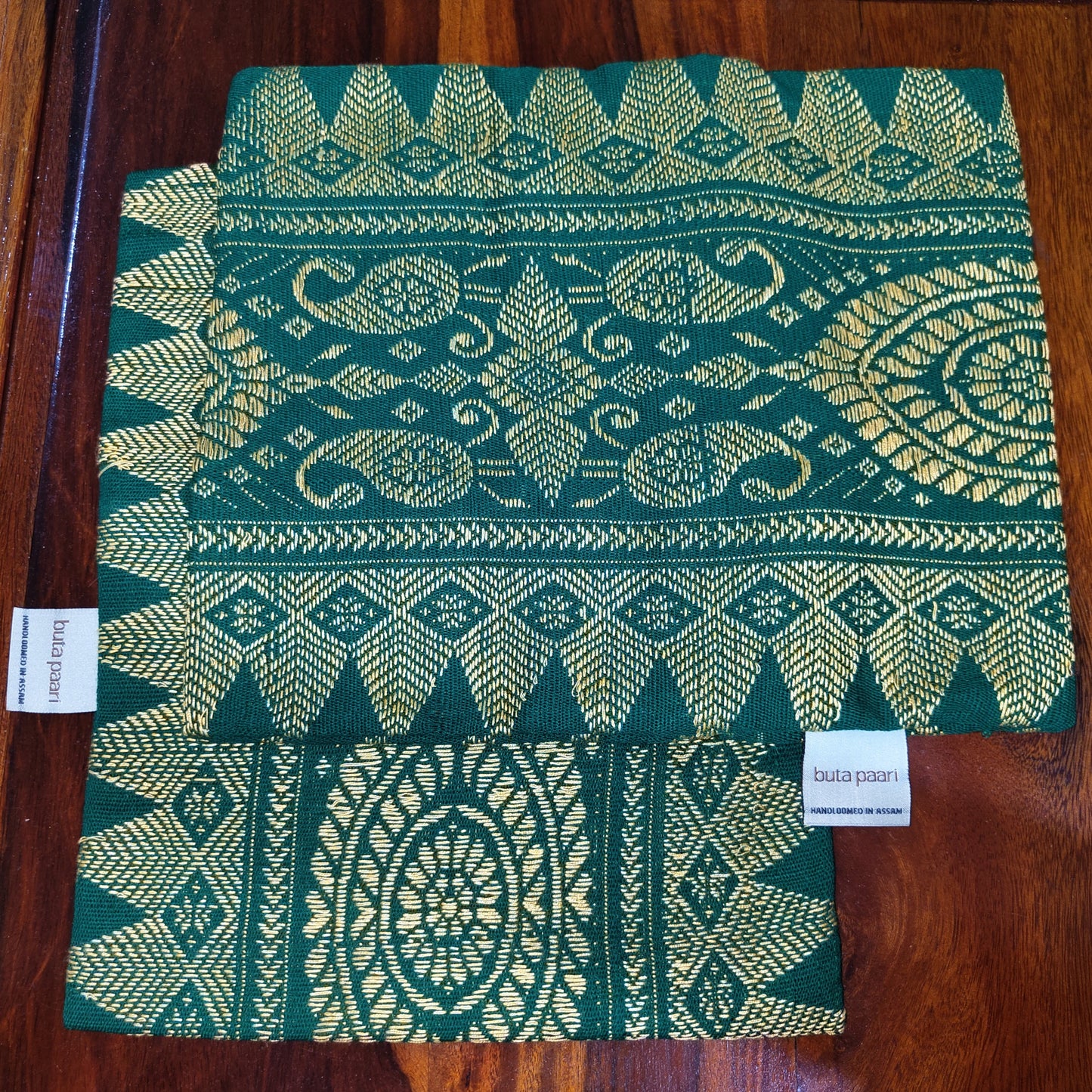 green (II) bodo cushion cover set of two