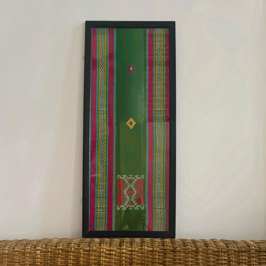 Framed Rabha Textile