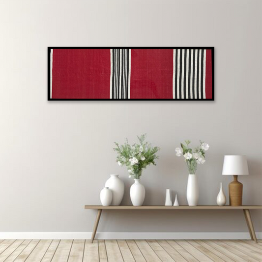 Framed Mishing Textile