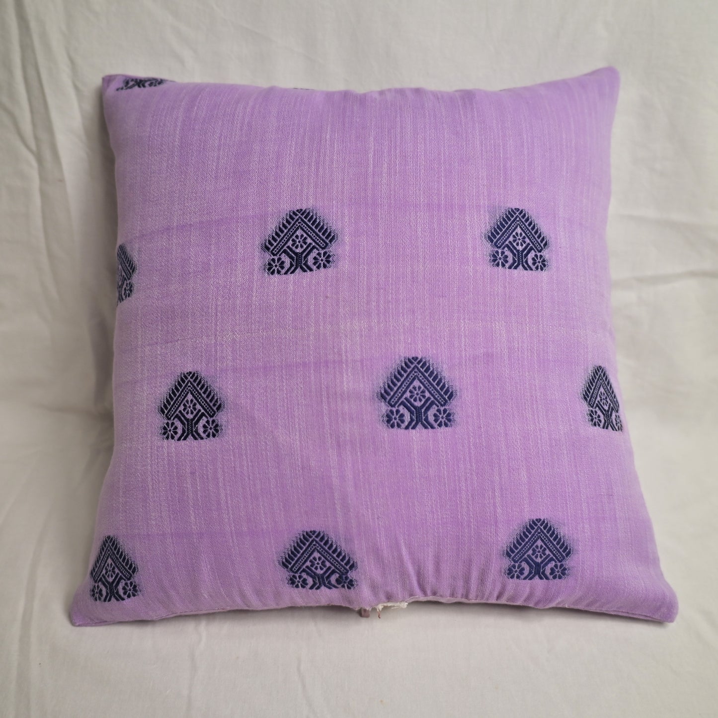 Lavender & Blue Cushion Cover Set with Runner