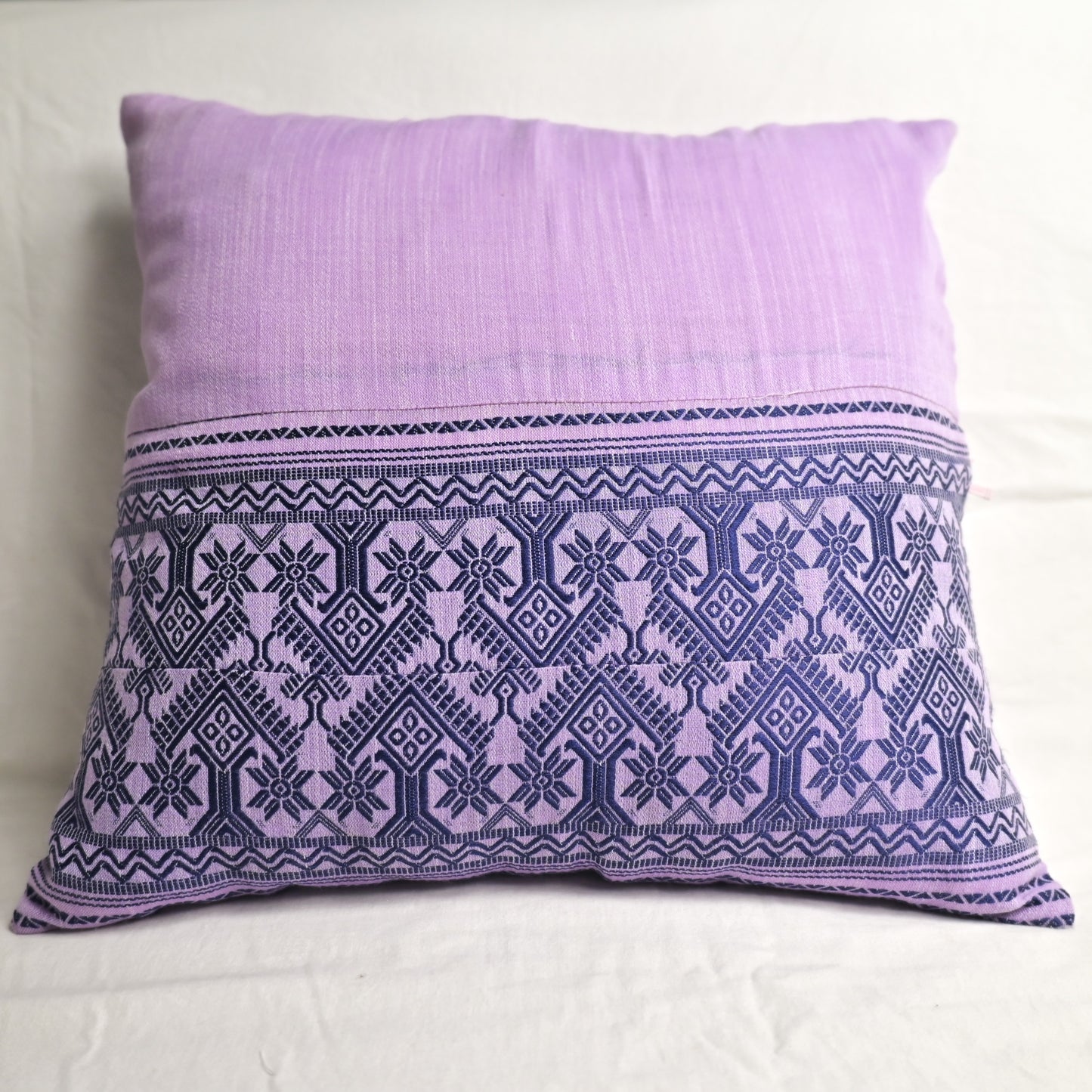 Lavender & Blue Cushion Cover Set with Runner