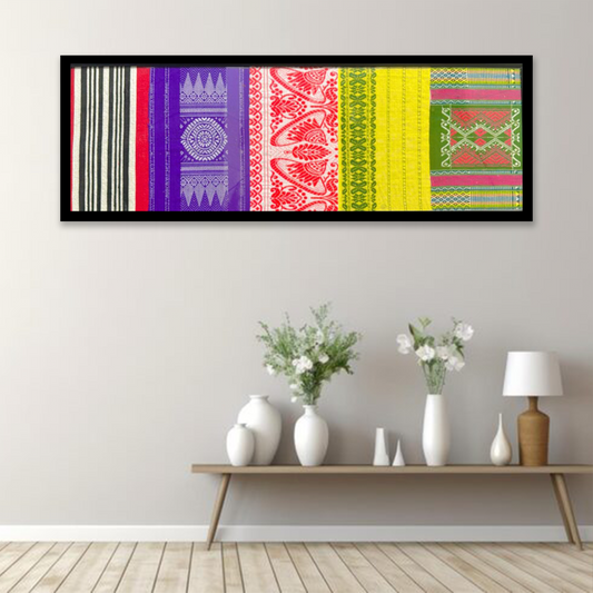 Framed Textiles of Assam